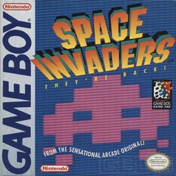 Cover Space Invaders for Game Boy